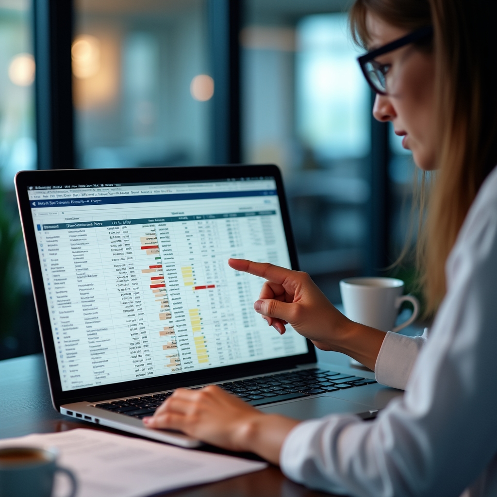 Financial spreadsheet showing dish costs, sale prices and contribution margins for a restaurant menu